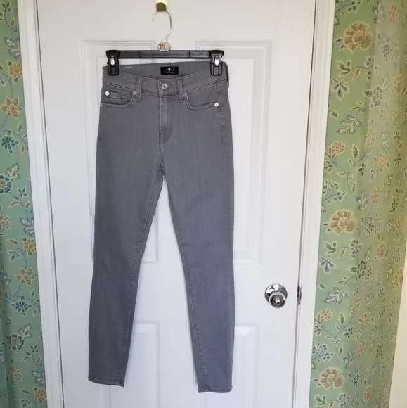 NWOT 7 for All Mankind Ankle Skinny Jeans - Picture 1 of 8